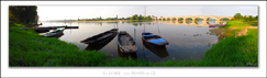 Photo de la loire: Les ponts de cé, les barques